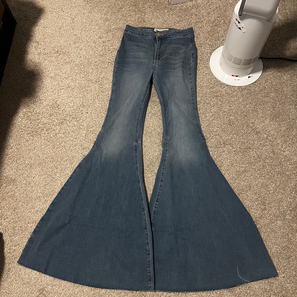 Free People Super Flare Jeans